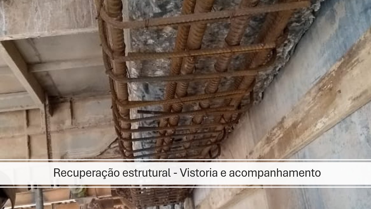 Recuperação estrutural em concreto